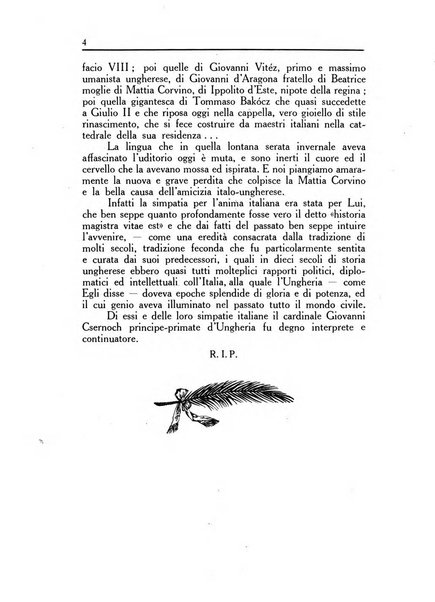 Corvina rivista di scienze, lettere ed arti della Società ungherese-italiana Mattia Corvino