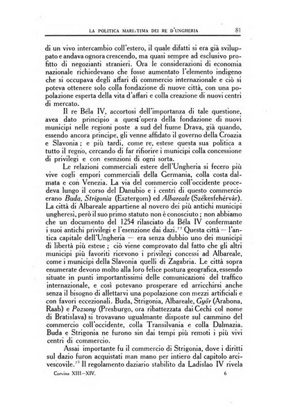 Corvina rivista di scienze, lettere ed arti della Società ungherese-italiana Mattia Corvino