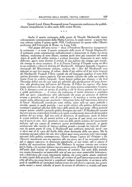 Corvina rivista di scienze, lettere ed arti della Società ungherese-italiana Mattia Corvino