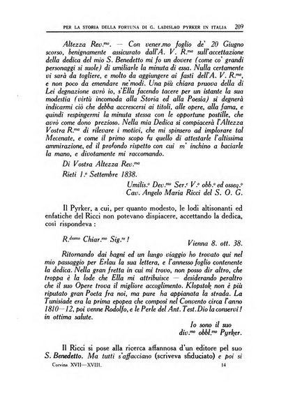 Corvina rivista di scienze, lettere ed arti della Società ungherese-italiana Mattia Corvino