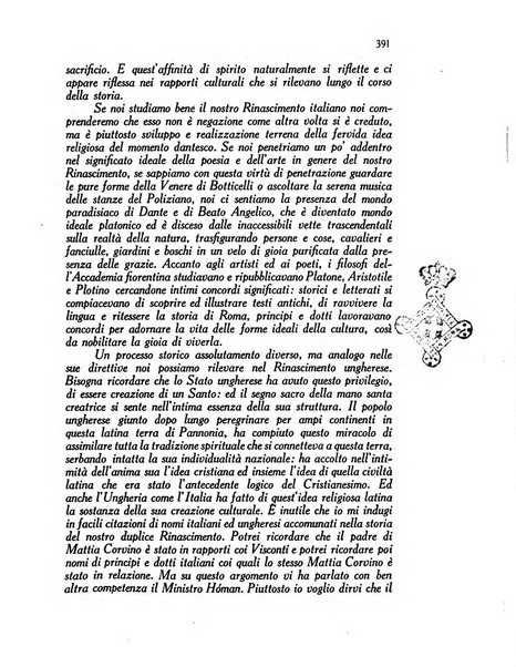 Corvina rivista di scienze, lettere ed arti della Società ungherese-italiana Mattia Corvino