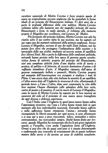 Corvina rivista di scienze, lettere ed arti della Società ungherese-italiana Mattia Corvino