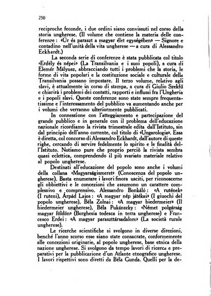 Corvina rivista di scienze, lettere ed arti della Società ungherese-italiana Mattia Corvino