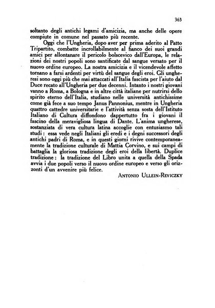 Corvina rivista di scienze, lettere ed arti della Società ungherese-italiana Mattia Corvino