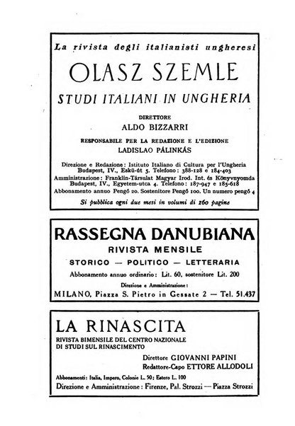 Corvina rivista di scienze, lettere ed arti della Società ungherese-italiana Mattia Corvino