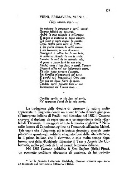 Corvina rivista di scienze, lettere ed arti della Società ungherese-italiana Mattia Corvino