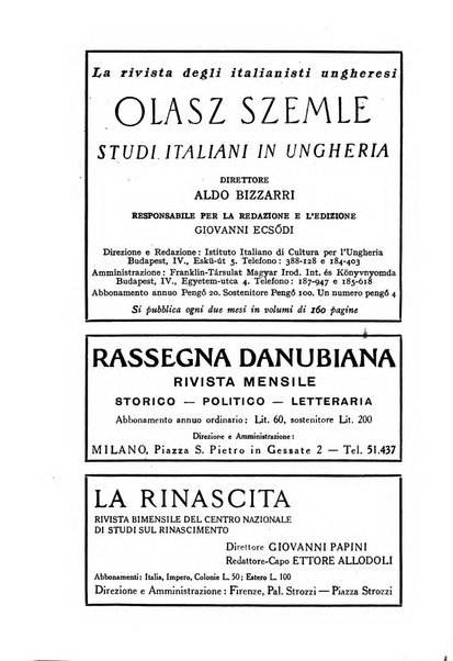 Corvina rivista di scienze, lettere ed arti della Società ungherese-italiana Mattia Corvino