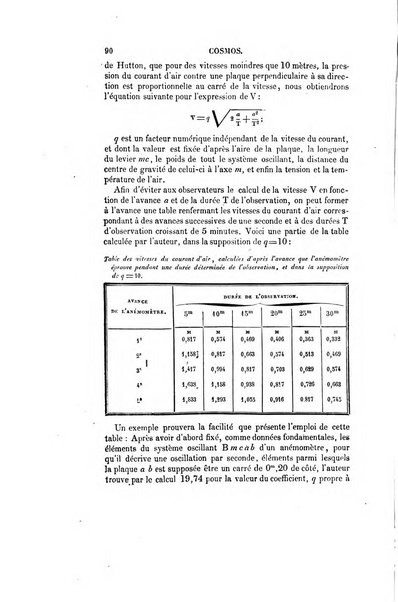 Le cosmos revue encyclopedique hebdomadaire des progres des sciences et de leurs applications aux arts et a l'industrie