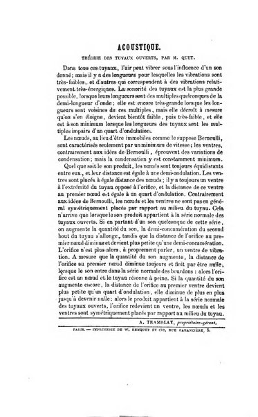 Le cosmos revue encyclopedique hebdomadaire des progres des sciences et de leurs applications aux arts et a l'industrie