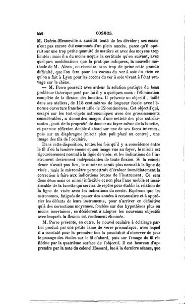 Le cosmos revue encyclopedique hebdomadaire des progres des sciences et de leurs applications aux arts et a l'industrie