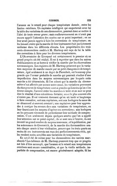 Le cosmos revue encyclopedique hebdomadaire des progres des sciences et de leurs applications aux arts et a l'industrie