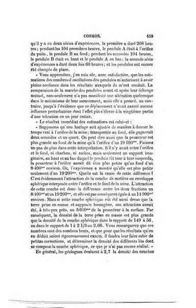 Le cosmos revue encyclopedique hebdomadaire des progres des sciences et de leurs applications aux arts et a l'industrie