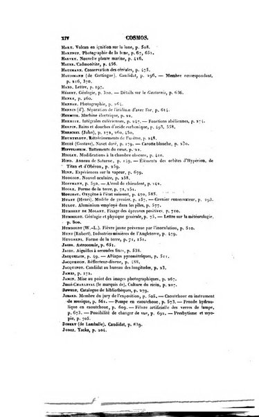 Le cosmos revue encyclopedique hebdomadaire des progres des sciences et de leurs applications aux arts et a l'industrie