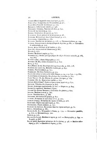 Le cosmos revue encyclopedique hebdomadaire des progres des sciences et de leurs applications aux arts et a l'industrie