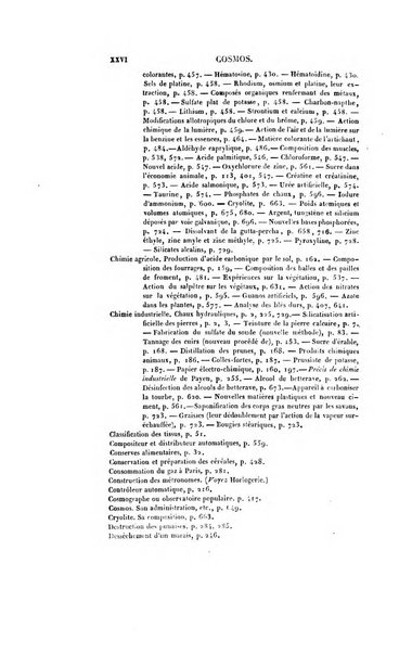 Le cosmos revue encyclopedique hebdomadaire des progres des sciences et de leurs applications aux arts et a l'industrie