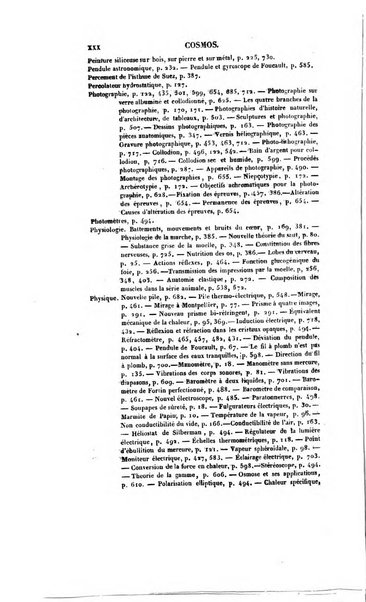 Le cosmos revue encyclopedique hebdomadaire des progres des sciences et de leurs applications aux arts et a l'industrie