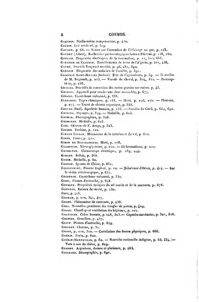 Le cosmos revue encyclopedique hebdomadaire des progres des sciences et de leurs applications aux arts et a l'industrie