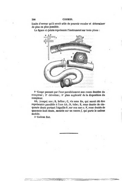 Le cosmos revue encyclopedique hebdomadaire des progres des sciences et de leurs applications aux arts et a l'industrie