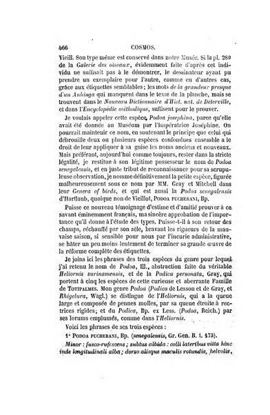 Le cosmos revue encyclopedique hebdomadaire des progres des sciences et de leurs applications aux arts et a l'industrie