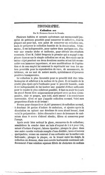 Le cosmos revue encyclopedique hebdomadaire des progres des sciences et de leurs applications aux arts et a l'industrie