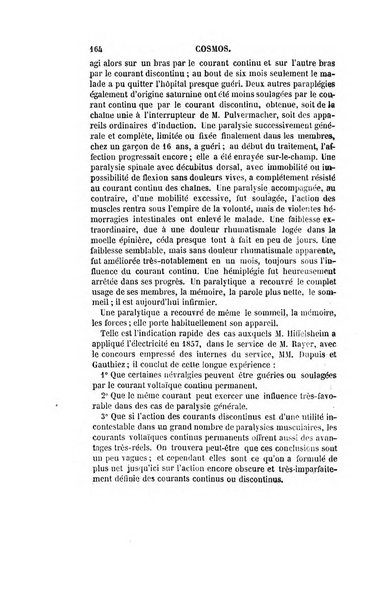 Le cosmos revue encyclopedique hebdomadaire des progres des sciences et de leurs applications aux arts et a l'industrie