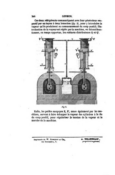 Le cosmos revue encyclopedique hebdomadaire des progres des sciences et de leurs applications aux arts et a l'industrie