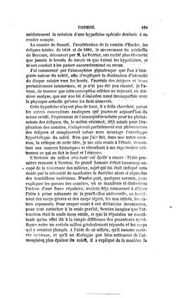 Le cosmos revue encyclopedique hebdomadaire des progres des sciences et de leurs applications aux arts et a l'industrie