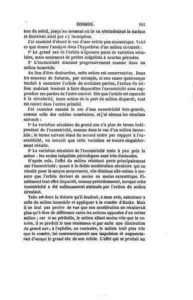 Le cosmos revue encyclopedique hebdomadaire des progres des sciences et de leurs applications aux arts et a l'industrie