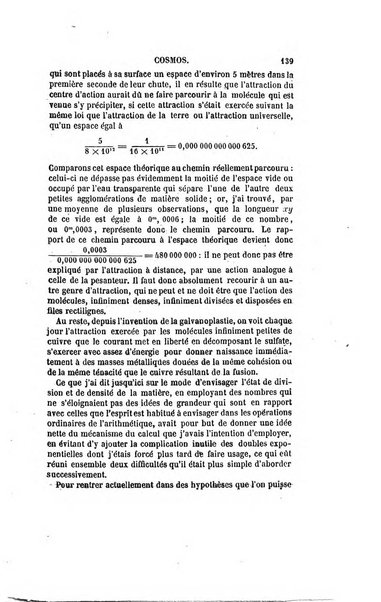 Le cosmos revue encyclopedique hebdomadaire des progres des sciences et de leurs applications aux arts et a l'industrie