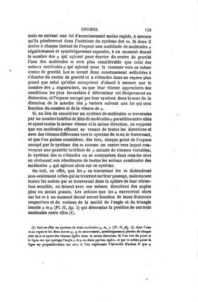 Le cosmos revue encyclopedique hebdomadaire des progres des sciences et de leurs applications aux arts et a l'industrie