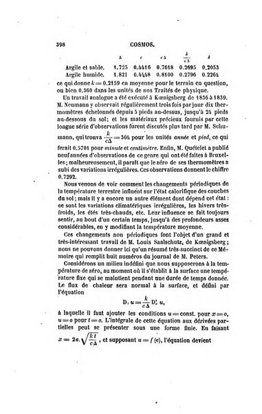 Le cosmos revue encyclopedique hebdomadaire des progres des sciences et de leurs applications aux arts et a l'industrie