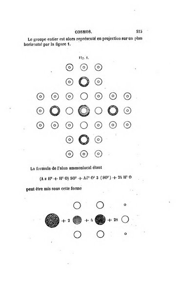 Le cosmos revue encyclopedique hebdomadaire des progres des sciences et de leurs applications aux arts et a l'industrie