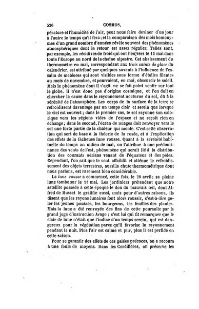 Le cosmos revue encyclopedique hebdomadaire des progres des sciences et de leurs applications aux arts et a l'industrie