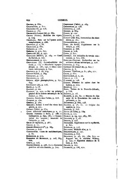 Le cosmos revue encyclopedique hebdomadaire des progres des sciences et de leurs applications aux arts et a l'industrie