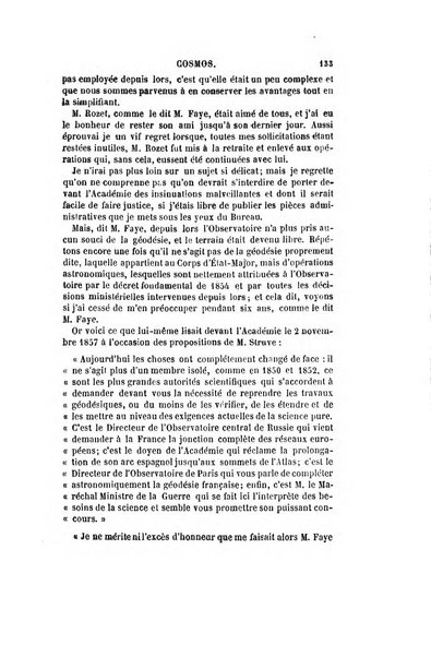 Le cosmos revue encyclopedique hebdomadaire des progres des sciences et de leurs applications aux arts et a l'industrie