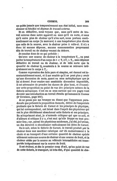 Le cosmos revue encyclopedique hebdomadaire des progres des sciences et de leurs applications aux arts et a l'industrie