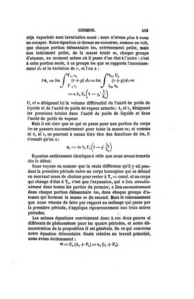 Le cosmos revue encyclopedique hebdomadaire des progres des sciences et de leurs applications aux arts et a l'industrie