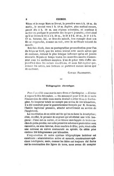 Le cosmos revue encyclopedique hebdomadaire des progres des sciences et de leurs applications aux arts et a l'industrie