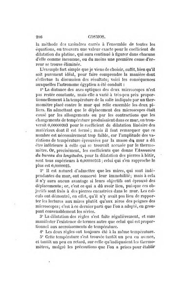 Le cosmos revue encyclopedique hebdomadaire des progres des sciences et de leurs applications aux arts et a l'industrie