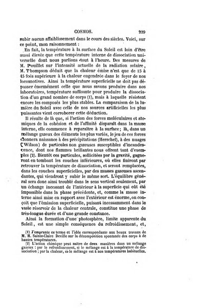 Le cosmos revue encyclopedique hebdomadaire des progres des sciences et de leurs applications aux arts et a l'industrie