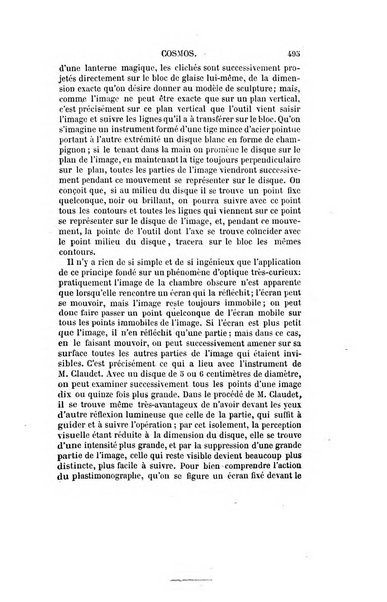 Le cosmos revue encyclopedique hebdomadaire des progres des sciences et de leurs applications aux arts et a l'industrie