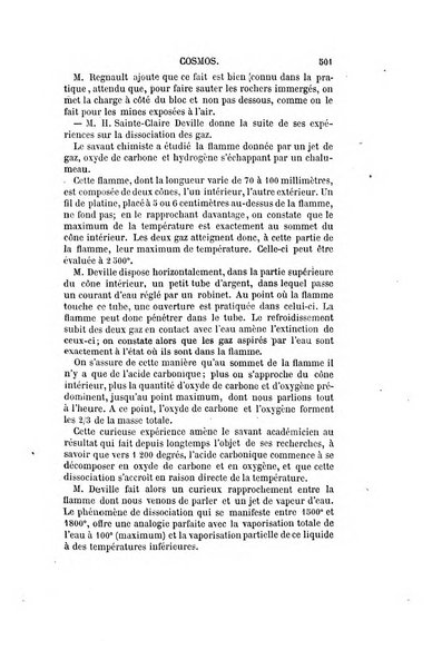 Le cosmos revue encyclopedique hebdomadaire des progres des sciences et de leurs applications aux arts et a l'industrie