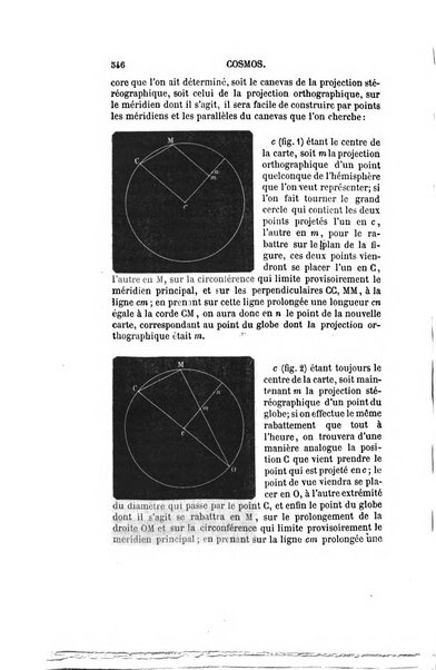 Le cosmos revue encyclopedique hebdomadaire des progres des sciences et de leurs applications aux arts et a l'industrie