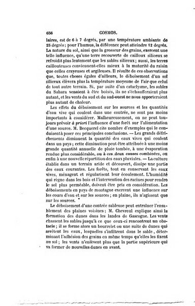 Le cosmos revue encyclopedique hebdomadaire des progres des sciences et de leurs applications aux arts et a l'industrie