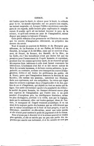 Le cosmos revue encyclopedique hebdomadaire des progres des sciences et de leurs applications aux arts et a l'industrie