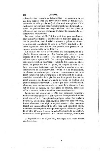 Le cosmos revue encyclopedique hebdomadaire des progres des sciences et de leurs applications aux arts et a l'industrie