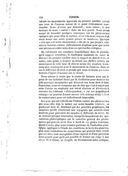 Le cosmos revue encyclopedique hebdomadaire des progres des sciences et de leurs applications aux arts et a l'industrie