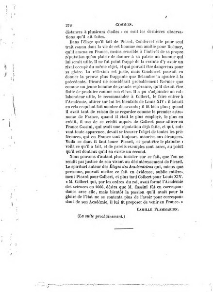 Le cosmos revue encyclopedique hebdomadaire des progres des sciences et de leurs applications aux arts et a l'industrie