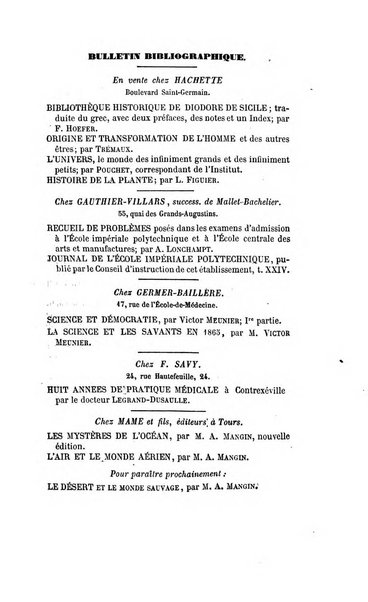 Le cosmos revue encyclopedique hebdomadaire des progres des sciences et de leurs applications aux arts et a l'industrie