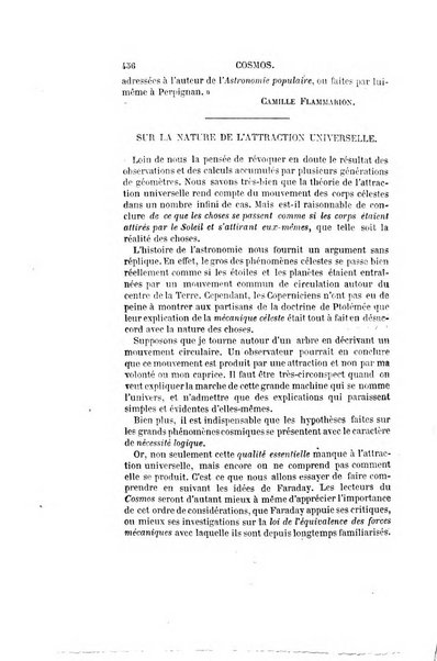 Le cosmos revue encyclopedique hebdomadaire des progres des sciences et de leurs applications aux arts et a l'industrie